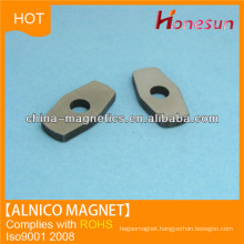 permanent alnico magnetic sheet with hole